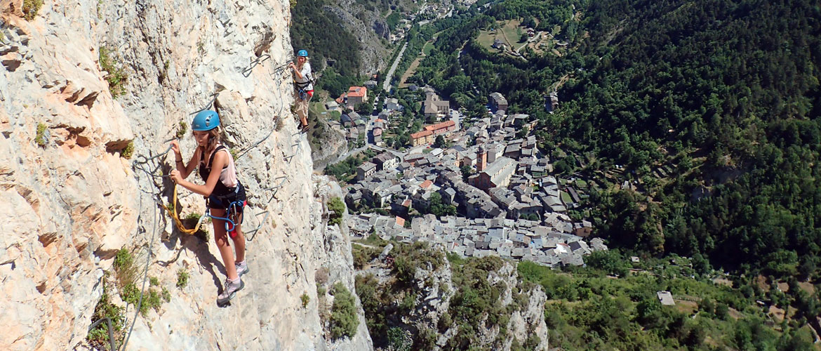 Les via ferrata des Alpes Maritimes